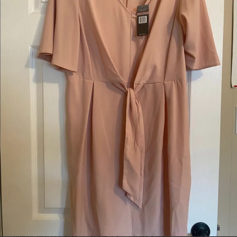 Size 12 blush dress. Never worn